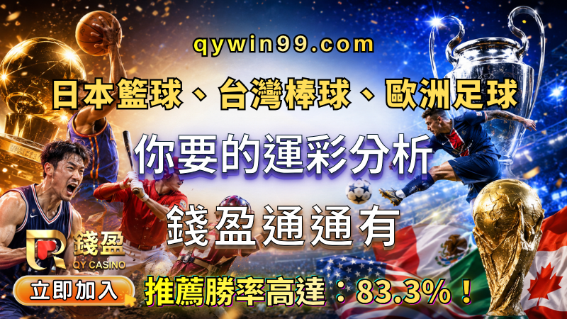 2026運彩分析｜B1、中職、NBA、歐協聯四場賽事復盤！