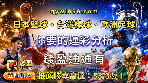 2026運彩分析｜B1、中職、NBA、歐協聯四場賽事復盤！